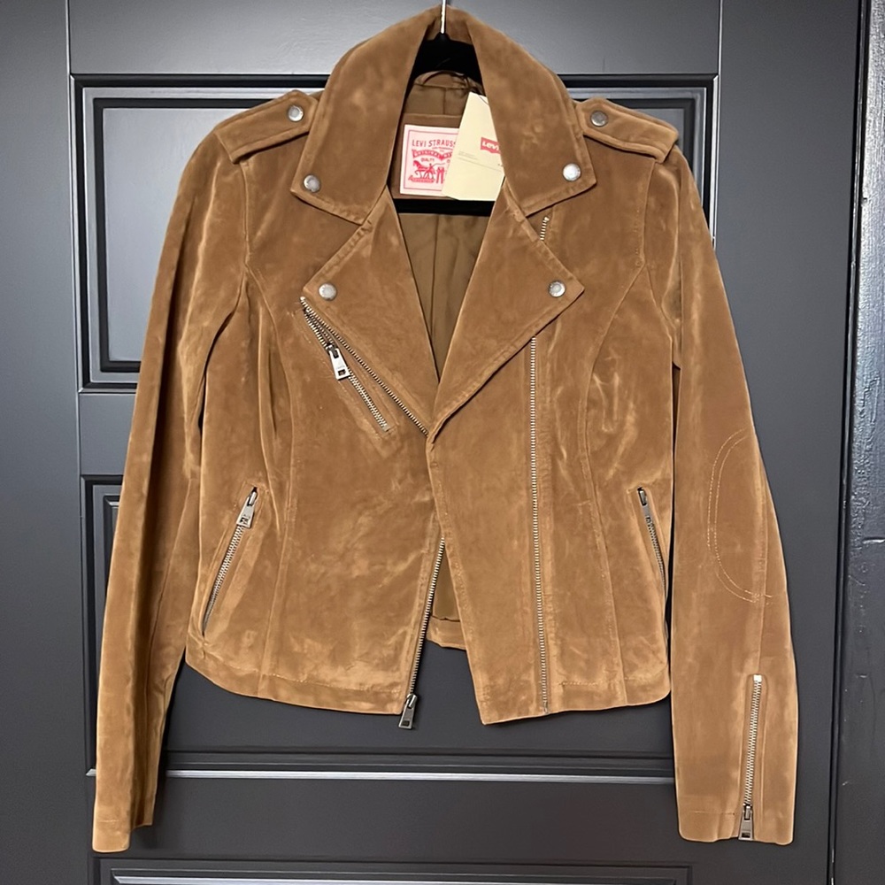 NWT Levi’s Brown Motor Jacket